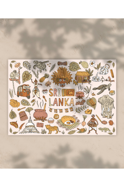 OSAS Postcards - Sri Lankan Core